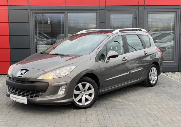 samochody osobowe Peugeot 308 cena 15800 przebieg: 140000, rok produkcji 2009 z Siedliszcze